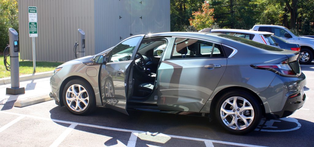 The Chevy Volt is snazzy. 