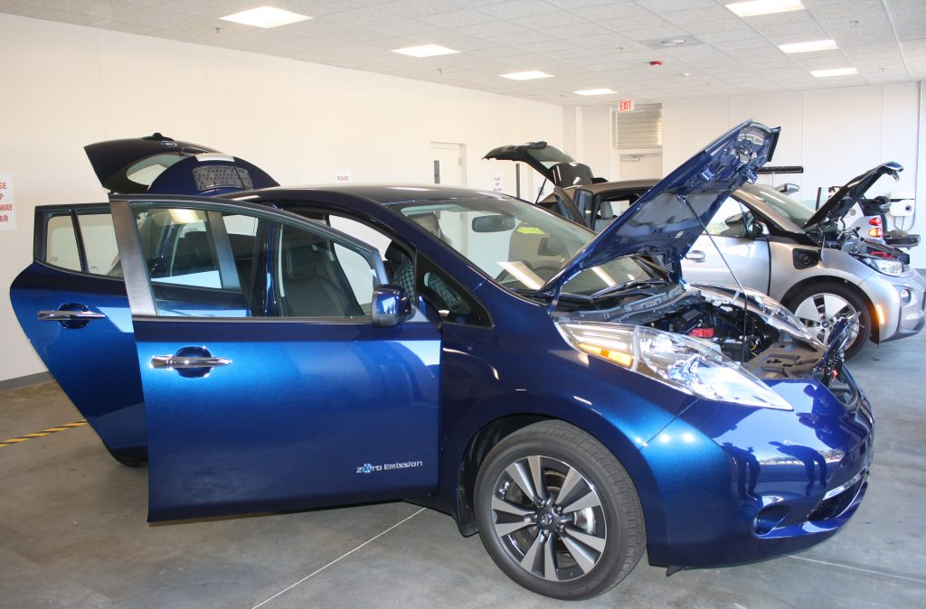 The Nissan Leaf is a beauty.