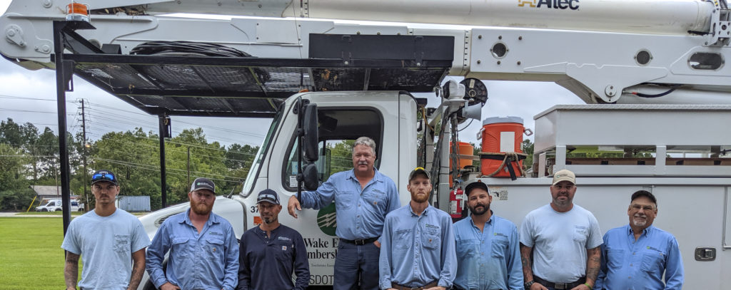 wake outage restoration team