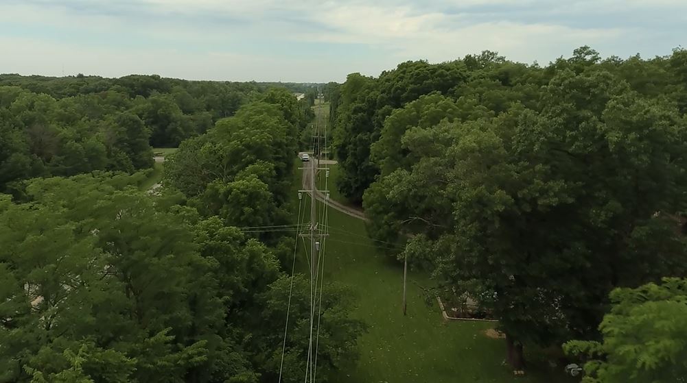 Powerlines drone